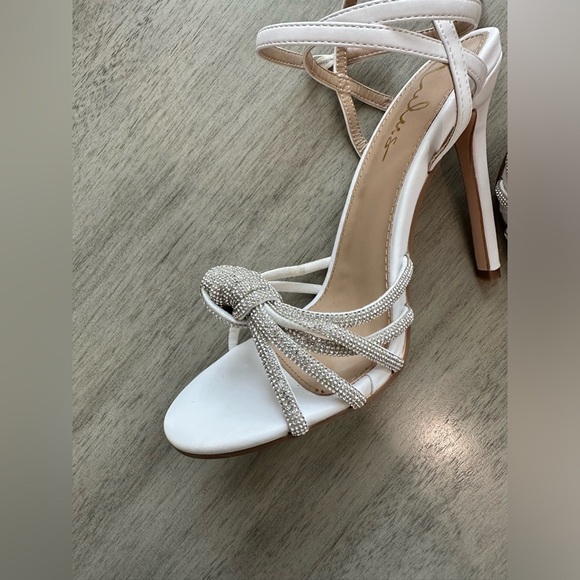 LULUS | Noranie Rhinestone Knot Heel Size 8 - Picture 5 of 7